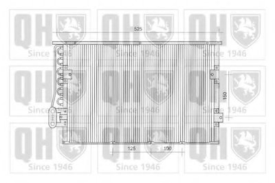 Конденсатор, кондиционер QUINTON HAZELL купить