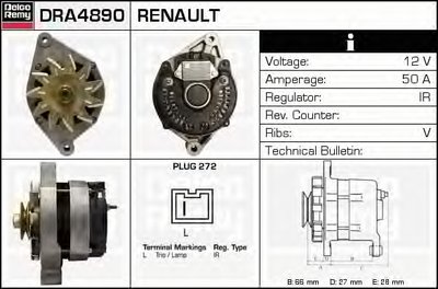 Генератор Remanufactured REMY (Light Duty) DELCO REMY купить