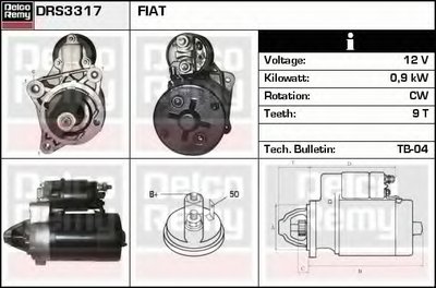 Стартер Remanufactured REMY (Light Duty) DELCO REMY купить