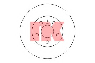 Тормозной диск NK купить