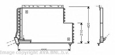 Конденсатор, кондиционер AVA QUALITY COOLING купить