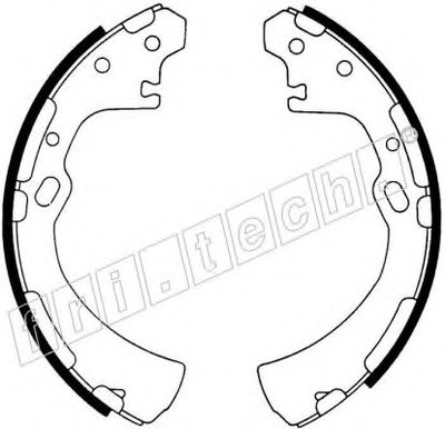 Комплект тормозных колодок fri.tech. купить