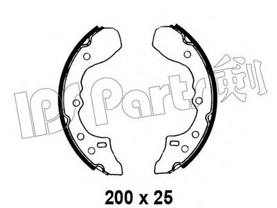 Тормозные колодки IPS Parts IPS Parts купить