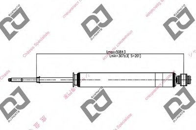 Амортизатор DJ PARTS купить