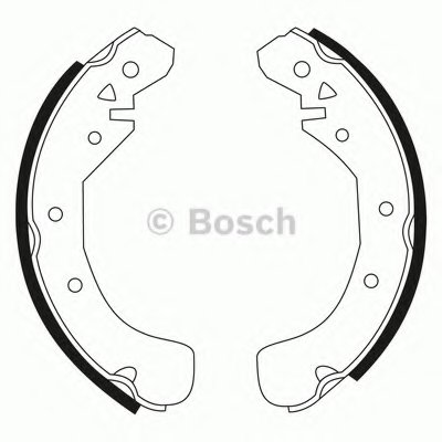 Комплект тормозных колодок BOSCH купить