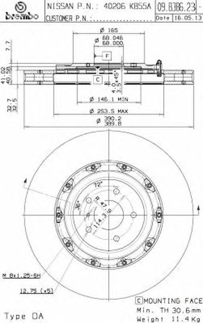 Тормозной диск TWO-PIECE FLOATING DISCS LINE AP купить