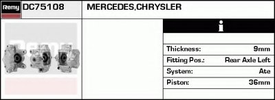 Тормозной суппорт Remanufactured REMY (Multiline) DELCO REMY