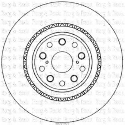 Тормозной диск BORG & BECK купить