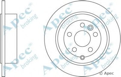 Тормозной диск APEC braking купить