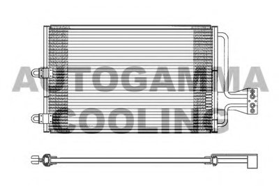 Конденсатор, кондиционер AUTOGAMMA купить