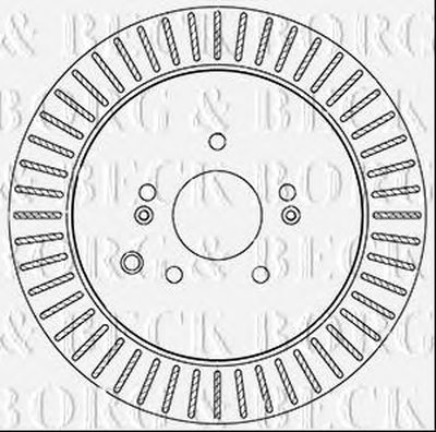 Тормозной диск BORG & BECK купить