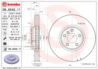 Тормозной диск COATED DISC LINE BREMBO купить