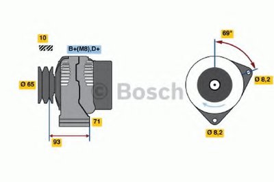 Генератор BOSCH купить