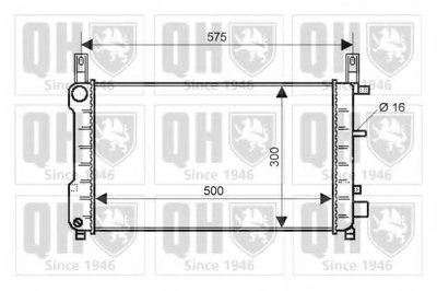 Радиатор, охлаждение двигателя QUINTON HAZELL купить
