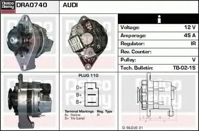 Генератор Remanufactured REMY (Light Duty) DELCO REMY купить