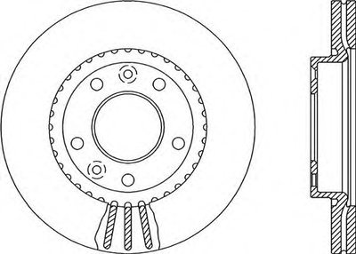 Тормозной диск ADAPTIVE OPEN PARTS купить