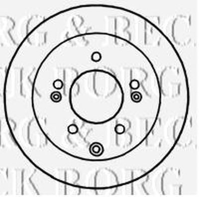 Тормозной диск BORG & BECK купить