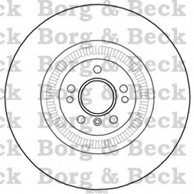 Тормозной диск BORG & BECK купить