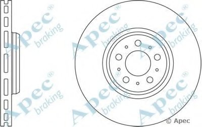 Тормозной диск APEC braking купить