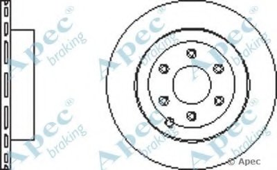 Тормозной диск APEC braking купить