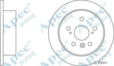 Тормозной диск APEC braking купить