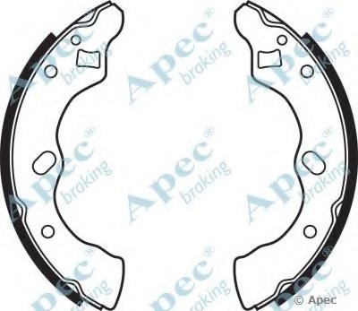 Тормозные колодки APEC braking купить