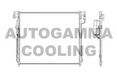 Конденсатор, кондиционер AUTOGAMMA купить