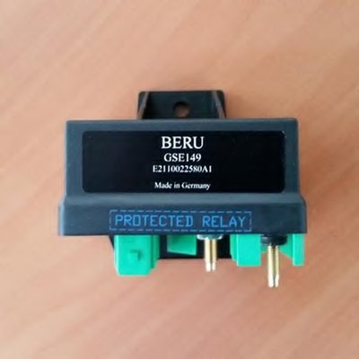 Блок управления, время накаливания BERU