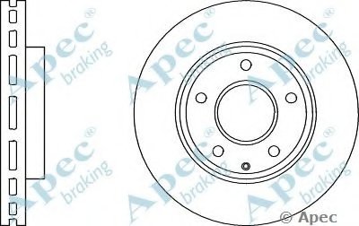 Тормозной диск APEC braking купить