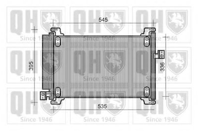 Конденсатор, кондиционер QUINTON HAZELL купить