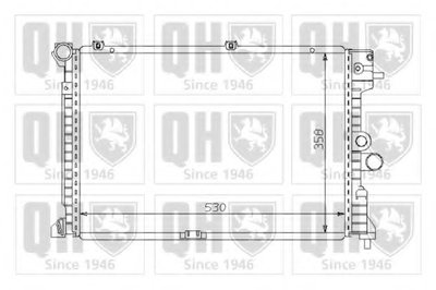 Радиатор, охлаждение двигателя QUINTON HAZELL купить