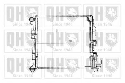 Радиатор, охлаждение двигателя QUINTON HAZELL купить