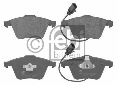Комплект тормозных колодок, дисковый тормоз FEBI BILSTEIN