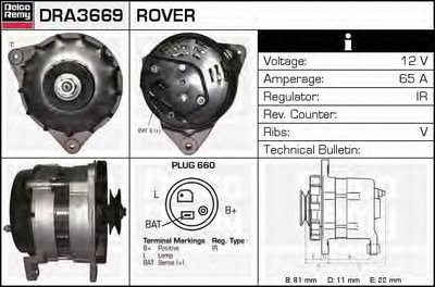 Генератор Remanufactured REMY (Light Duty) DELCO REMY купить