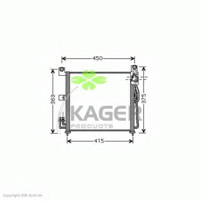 Конденсатор, кондиционер KAGER купить