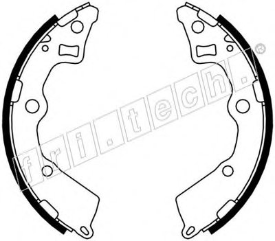 Комплект тормозных колодок fri.tech. купить