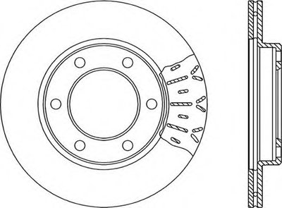 Тормозной диск RADIANCE OPEN PARTS купить