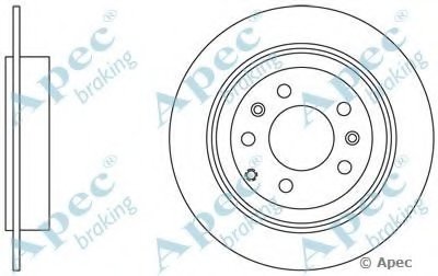 Тормозной диск APEC braking купить