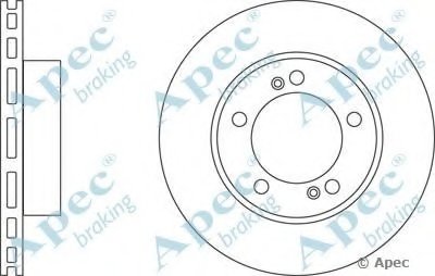 Тормозной диск APEC braking купить