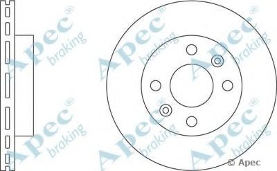 Тормозной диск APEC braking купить