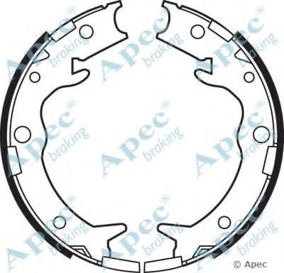 Тормозные колодки APEC braking купить