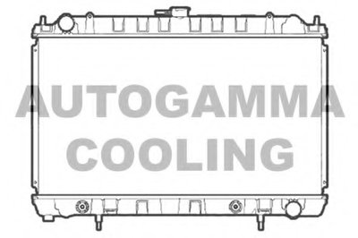 Радиатор, охлаждение двигателя AUTOGAMMA купить