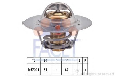 Термостат, охлаждающая жидкость FACET купить