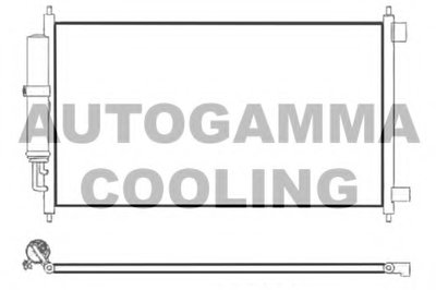 Конденсатор, кондиционер AUTOGAMMA купить
