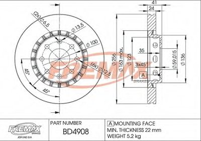 Тормозной диск Premium Black Carbon + FREMAX купить