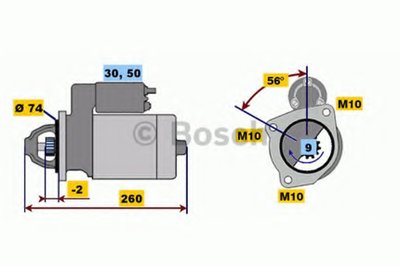 Стартер BOSCH купить
