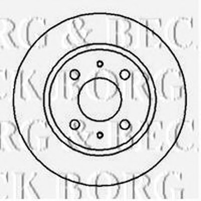 Тормозной диск BORG & BECK купить