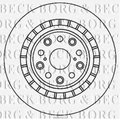 Тормозной диск BORG & BECK купить