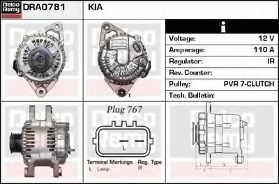 Генератор Remanufactured REMY (Light Duty) DELCO REMY купить