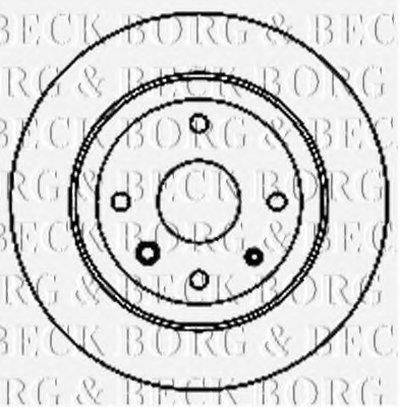 Тормозной диск BORG & BECK купить